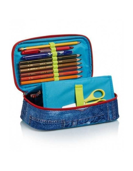 SJ Gang Boy - SchoolPack facce Zaino più Astuccio quick case SEV6C2002023-535 Seven | Futurartshop.com