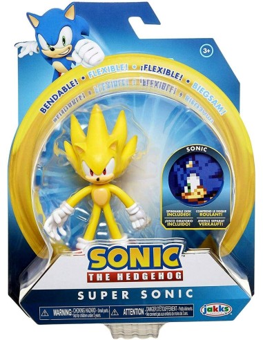 Sonic The Hedgehog - Personaggio Super Sonic JAK40057 Jakks Pacific | Futurartshop.com