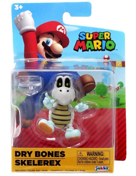 Super Mario - Personaggio Dry Bones JAK78276/40119-2 Jakks Pacific | Futurartshop.com