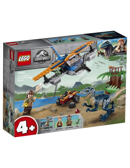 Lego 75942 - Velociraptor-saving biplane LEG75942 Lego | Futurartshop.com