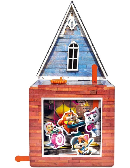 44 Cats - The Garage of the kittens CLE18574 Clementoni | Futurartshop.com