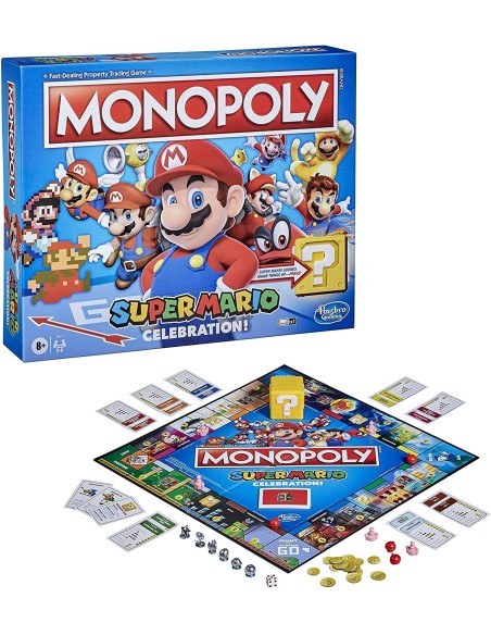 Monopoly Super Mario Celebration HASE95171030 Hasbro | Futurartshop.com