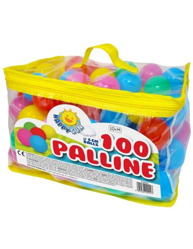 100 Palline Morbide Colorate in plastica MAN705500551 Sport 1 | Futurartshop.com