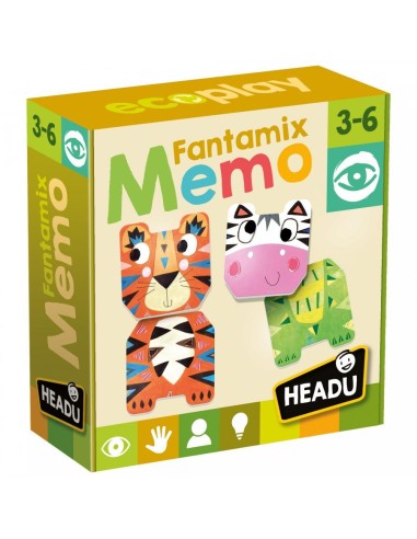 Game Memo Ecoplay Fantamix Memo HEAMU26142 Headu | Futurartshop.com