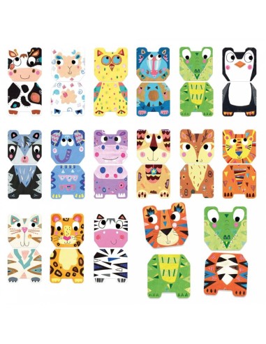 Gioco del Memo Ecoplay Fantamix Memo HEAMU26142 Headu | Futurartshop.com