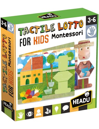 Tactile Lotto for Kids HEAMU25374 Headu | Futurartshop.com