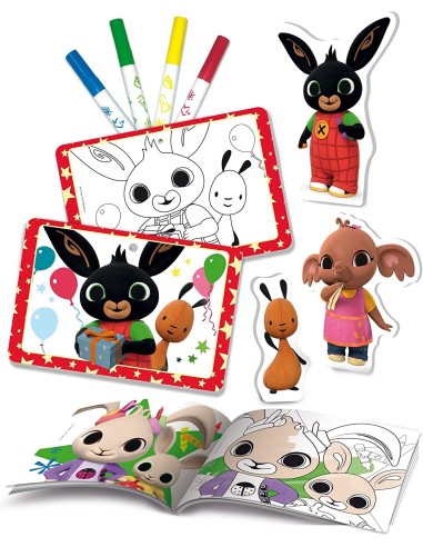 Bing Baby Coloring - Cheers Bing LIS75829 Lisciani | Futurartshop.com
