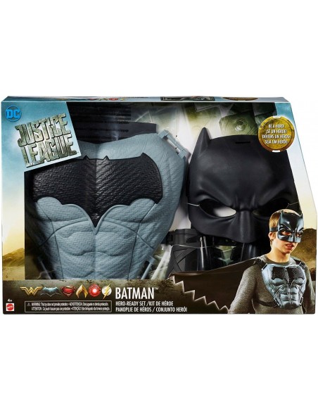 Batman Justice League Set disguise FGM24/FGM26 Mattel- Futurartshop.com