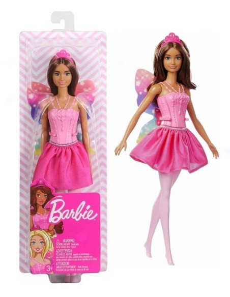 Barbie Dreamtopia Bambola Fairy capelli castani TOYFWK85/FWK88 Mattel | Futurartshop.com