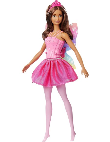 Barbie Dreamtopia Bambola Fairy capelli castani TOYFWK85/FWK88 Mattel | Futurartshop.com