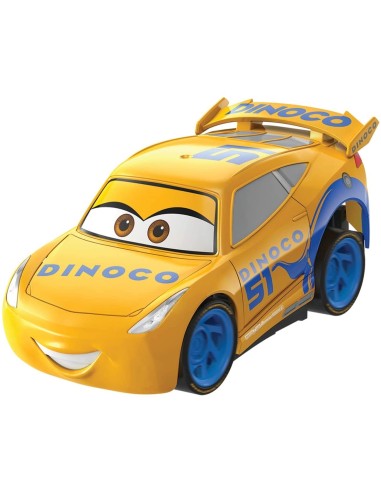 Disney Cars - Veicolo Schiaccia e Sfreccia Auto Dinoco TOYFYX39/FYX42 Mattel | Futurartshop.com