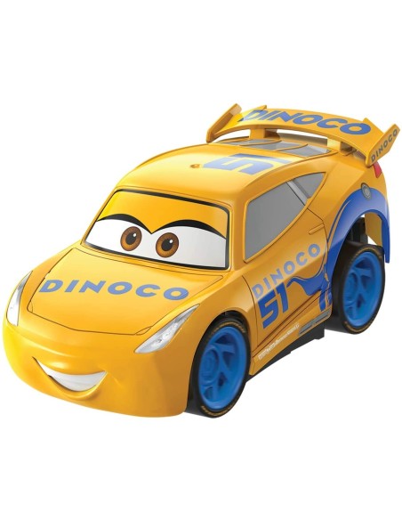 Disney Cars - Veicolo Schiaccia e Sfreccia Auto Dinoco TOYFYX39/FYX42 Mattel | Futurartshop.com