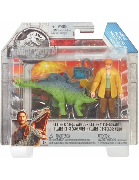 Jurassic World - the Character Claire and Stegosaurus TOYFMM00/FMM06 Mattel | Futurartshop.com