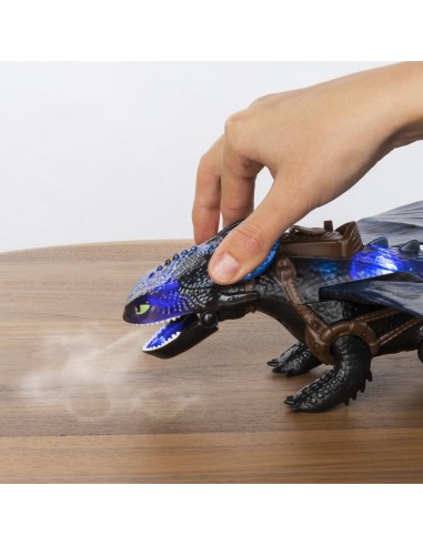Dragon The Kidden world Toothless Fire breathing  Spin master | Futurartshop.com