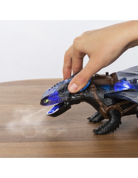 Dragon The Kidden world Toothless Fire breathing  Spin master | Futurartshop.com