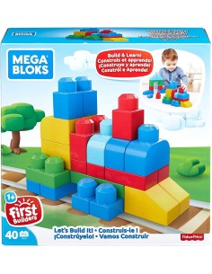 Mega Blocks - Scatola da 40 Blocchi da Costruzione TOYFFG23 Fisher Price | Futurartshop.com