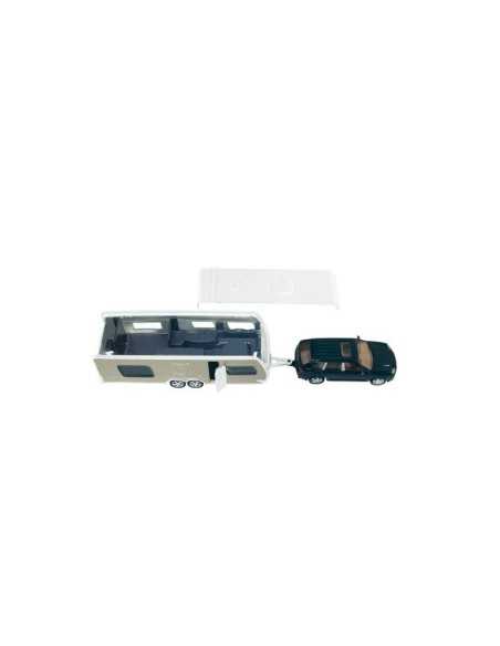 Siku car with Caravan 1:55 MAGSIKU-2542 Siku | Futurartshop.com