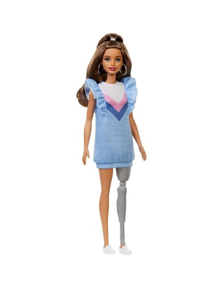 Barbie Fashionistas - Bambola con Abito Azzurro TOYFBR37/FXL54 Mattel | Futurartshop.com