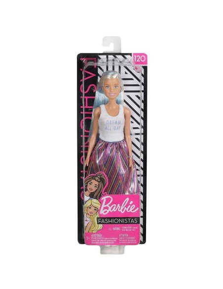 Barbie Fashionistas - Doll Top and white skirt multicolor 120 TOYFBR37/FXL53 Mattel | Futurartshop.com
