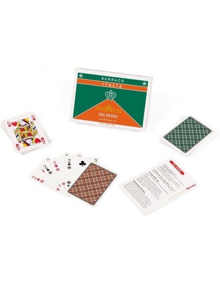 Burraco Italy Premium - playing Cards DNG090078 Dal Negro | Futurartshop.com