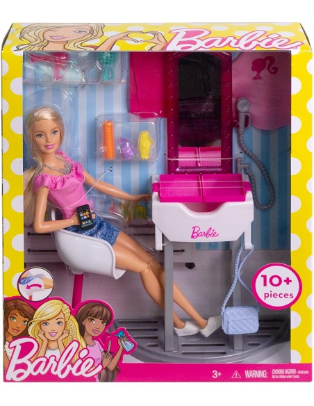 Barbie PlaySet beauty Salon TOYDVX51/FJB36 Mattel | Futurartshop.com