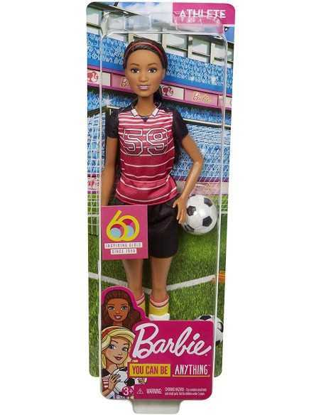 Barbie Career Of The 60-Anniversary - Doll-Football MATGFX23/GFX26 Mattel | Futurartshop.com
