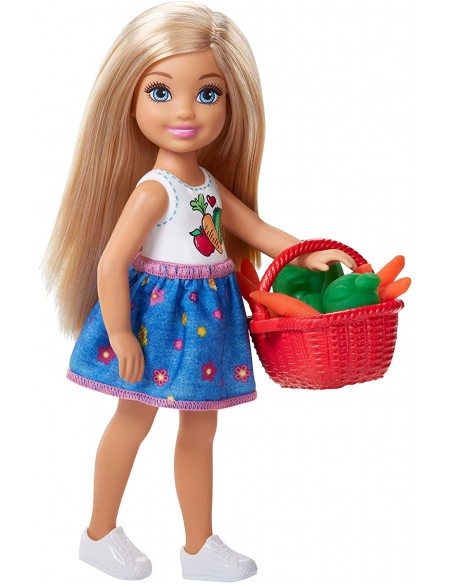 Barbie - Bambola Chelsea con PlaySet orto FRH75 Mattel-Futurartshop.com