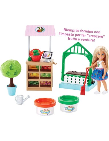 Barbie - Doll-Chelsea with PlaySet garden TOYFRH75 Mattel | Futurartshop.com
