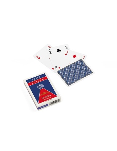 Cards Poker Italia blue DAN021042 Dal Negro | Futurartshop.com
