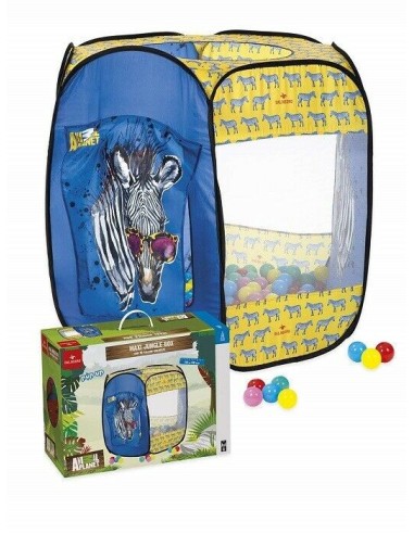 Maxi Jungle box Pop Up con 70 palline DAN053923 Dal Negro | Futurartshop.com