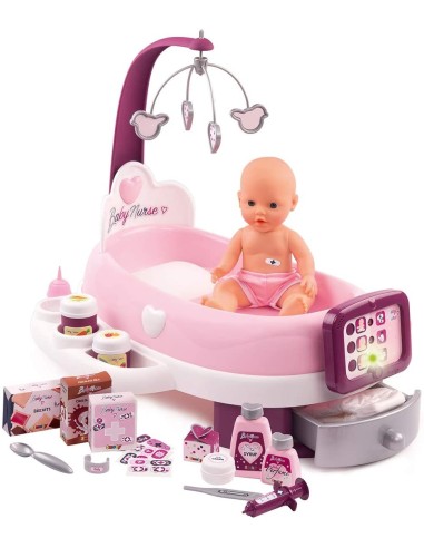 Baby Nurse Nursery electronic Doll SIM7600220347 Simba Toys | Futurartshop.com