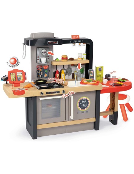 Kitchen Chef corner Restaurant with 70 accessories SIM7600312303 Simba Toys | Futurartshop.com