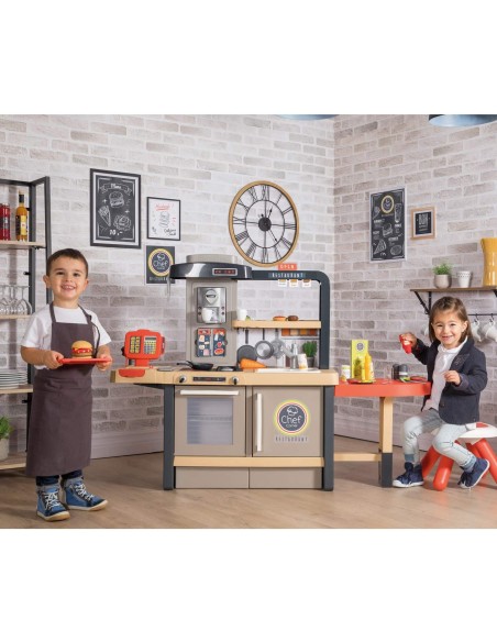 Kitchen Chef corner Restaurant with 70 accessories SIM7600312303 Simba Toys | Futurartshop.com