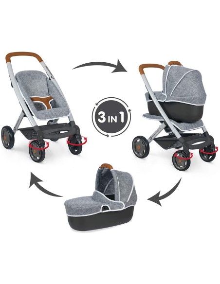 Bébé Confort Combi grigio passeggino e carrozzina per bambini SIM7600253105 Simba Toys | Futurartshop.com