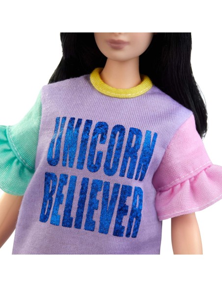 Barbie Fashionistas - Doll Dress with a lilac 127 TOYFBR37/FXL60 Mattel | Futurartshop.com