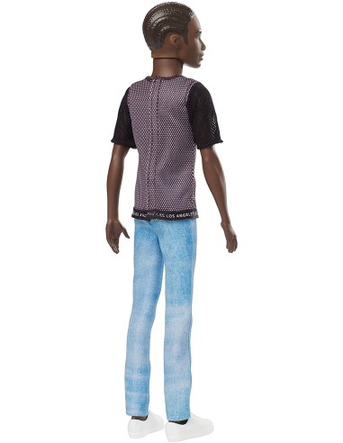 Barbie Fashionistas - Bambola Ken con T‑shirt e Jeans 130 TOYDWK44/GDV13 Mattel | Futurartshop.com