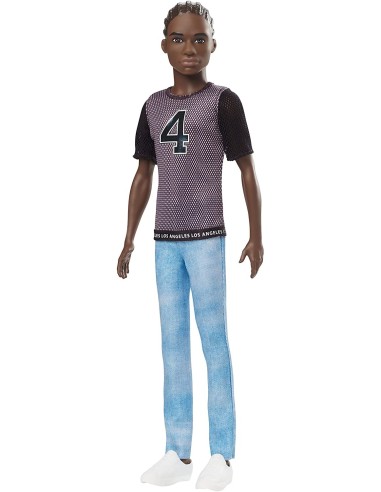 Barbie Fashionistas - Ken Doll with T‑shirt and Jeans 130 TOYDWK44/GDV13 Mattel | Futurartshop.com