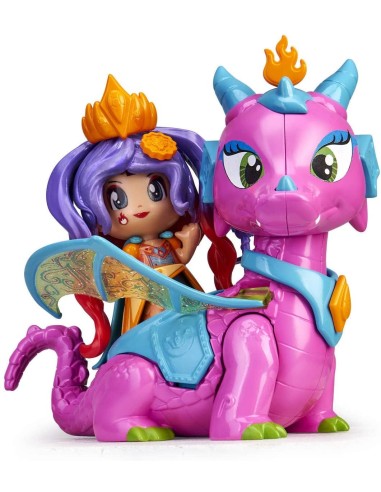 PinyPon - Mini Bambole Regina dei Draghi FAM700015547 Famosa | Futurartshop.com
