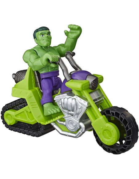 PlaySkool Marvel Super Hero Adventures Bike with character the Hulk HASPN00047718 Hasbro | Futurartshop.com