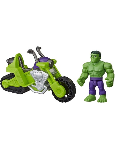 PlaySkool Marvel Super Hero Adventures Bike with character the Hulk HASPN00047718 Hasbro | Futurartshop.com