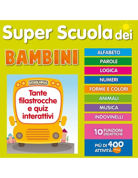 Small carrot Super School for children LIS77427 Lisciani | Futurartshop.com
