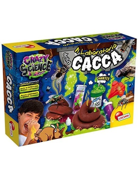 Crazy Science Laboratorio della cacca LIS84319 Lisciani | Futurartshop.com