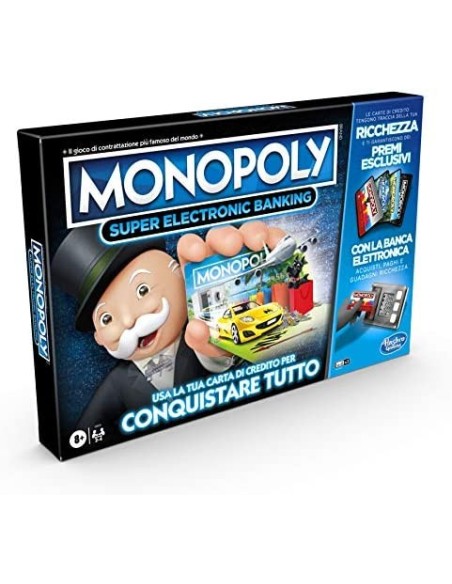 Monopoly Super Electronic Banking HASE89781030 Hasbro | Futurartshop.com