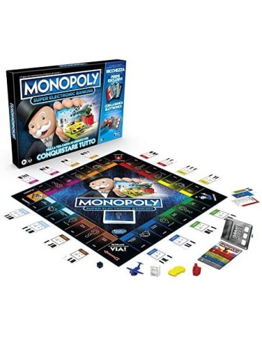 Monopoly Super Electronic Banking HASE89781030 Hasbro | Futurartshop.com