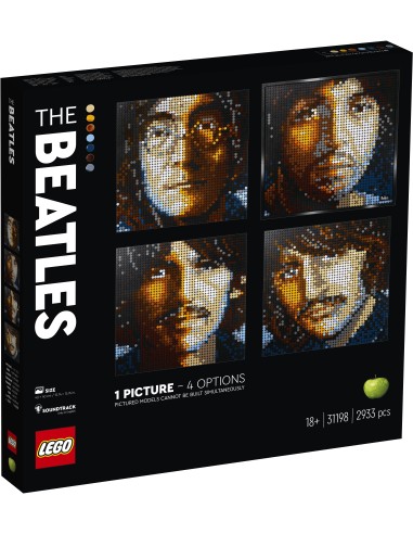 Lego 31198 - Quadro The Beatles LEG6294856 Lego | Futurartshop.com