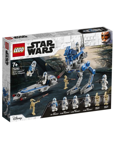 Lego 75280 - Clone Trooper Legion 501 LEG6289017 Lego | Futurartshop.com