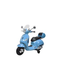 Vespa elettrica GTS Super Sport azzurra 12 V con paravento GLO39987 Globo | Futurartshop.com