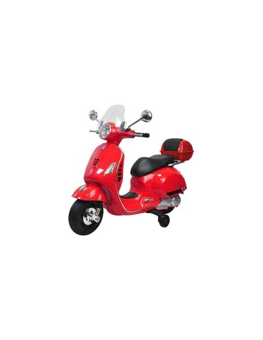 Vespa electric GTS Super Sport red 12V with screen GLO39984 Globo | Futurartshop.com