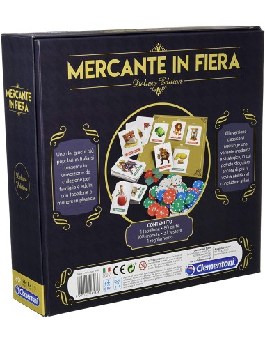 Game Mercante in fiera Deluxe edition CLE16183 Clementoni | Futurartshop.com