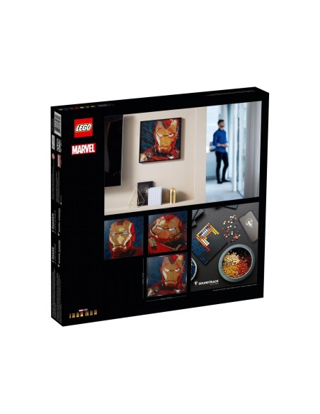 Lego 31199 - Quadro Iron Man - Marvel Studios  Lego | Futurartshop.com